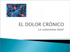 Sesion clínica - Dolor crónico