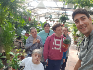 L'hort a la Residència per a persones amb discapacitat Les Hortènsies