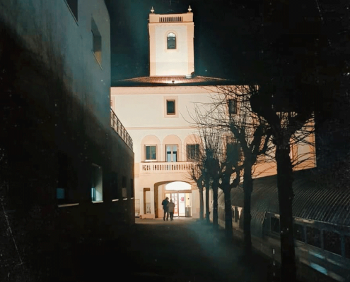 Il·luminació de la façana de Can Torras