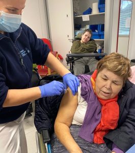 Vacunació Covid-19 a la Residència per a persones amb discapacitat Les Hortènsies