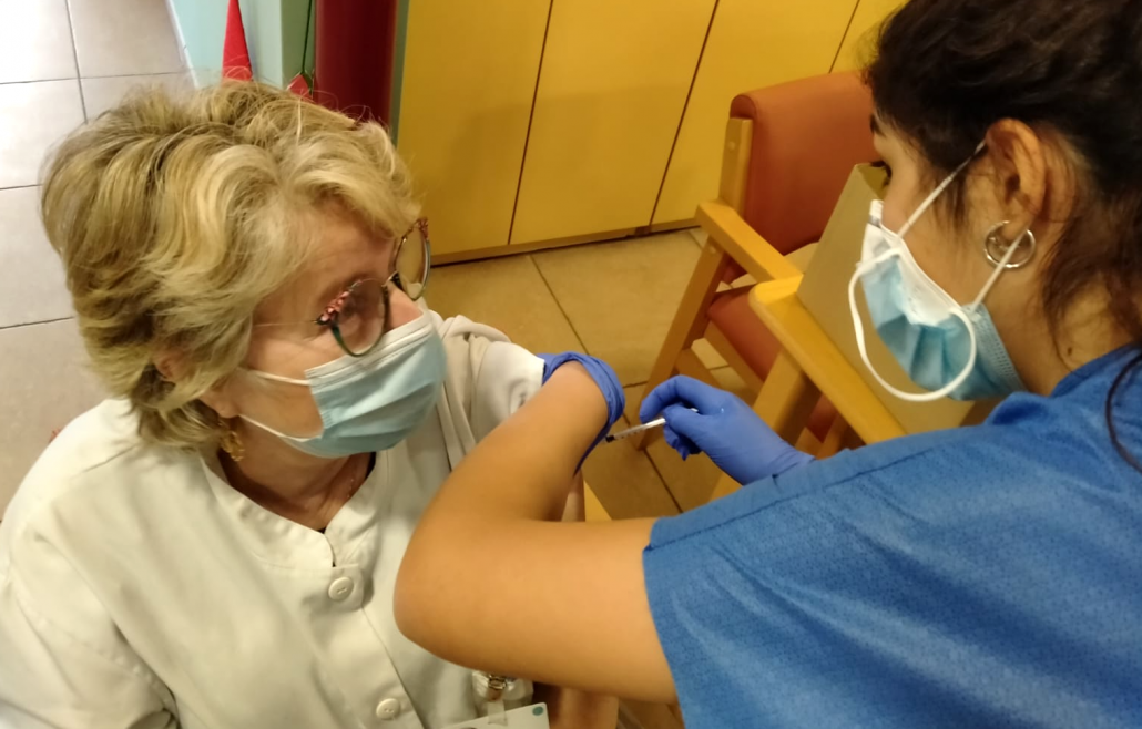 Vacunació Covid-19 a la Residència El Montseny - FSFA